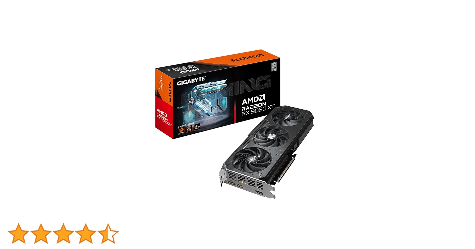 Amazon | GIGABYTE Radeon RX 9060 XT Gaming OC 16G グラフィック